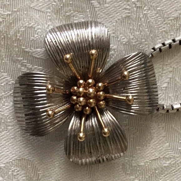 Jewelry - 18kt and silver necklace #663